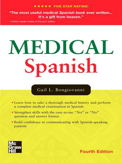 Title details for Medical Spanish by Gail L. Bongiovanni - Available